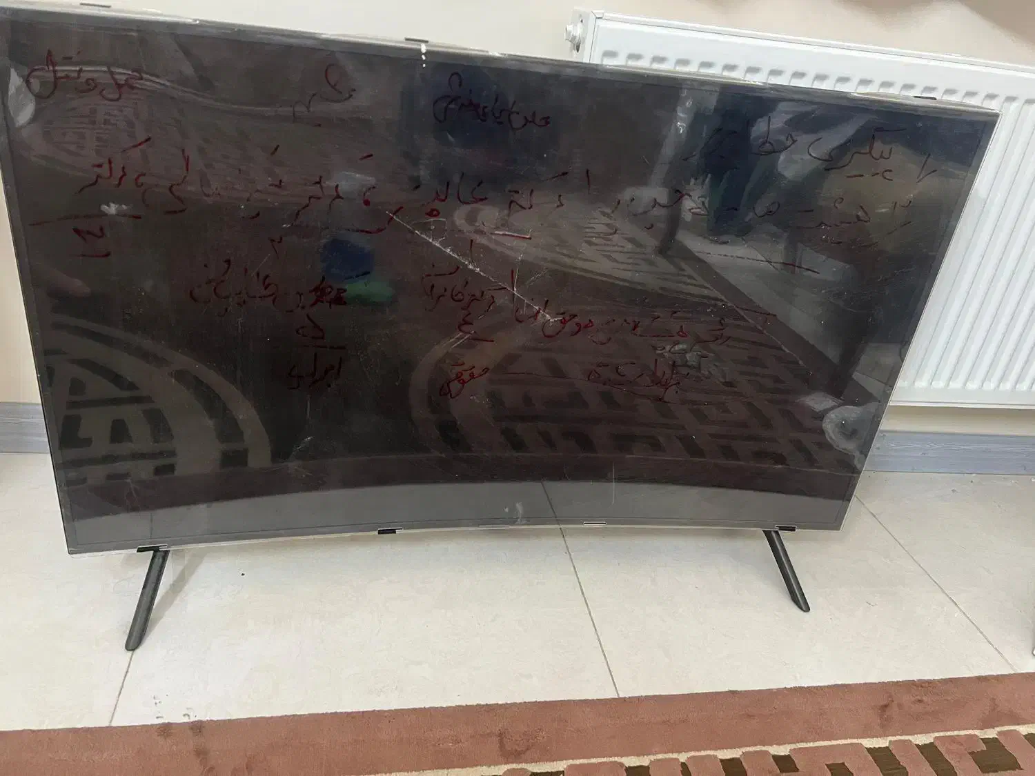 ال سی دی ۴۹ سامسونگ منحنی|تلویزیون و پروژکتور|تهران, چیتگر جنوبی|دیوار