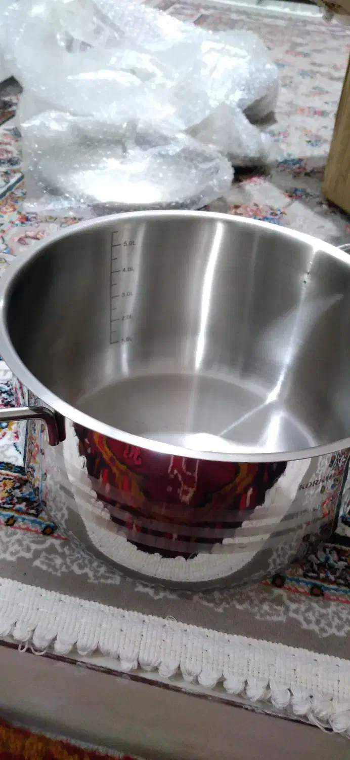 سرویس قابلمه استیل کرکماز بشرط اصل|ظروف پختوپز|اهر, |دیوار