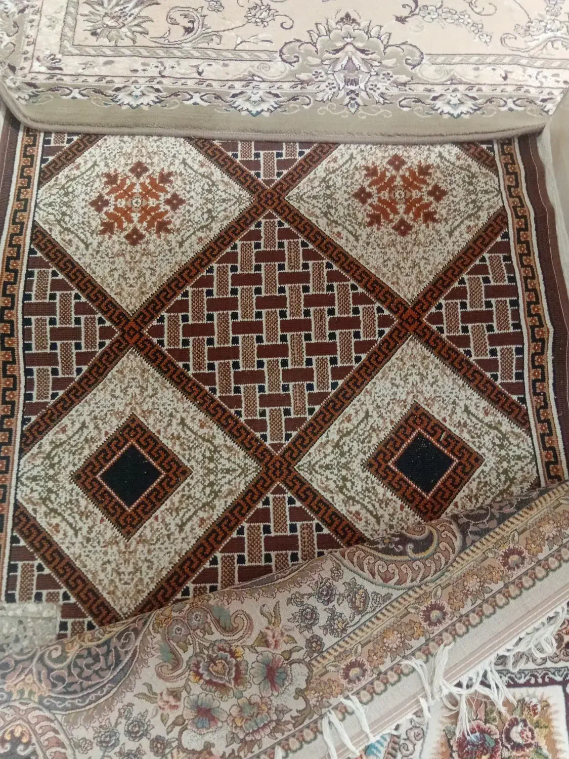 کناره گلیم|گلیم، جاجیم، گبه|نیشابور, میدون بار|دیوار