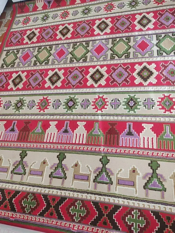 گبه شش متری|گلیم، جاجیم، گبه|جوانرود, |دیوار