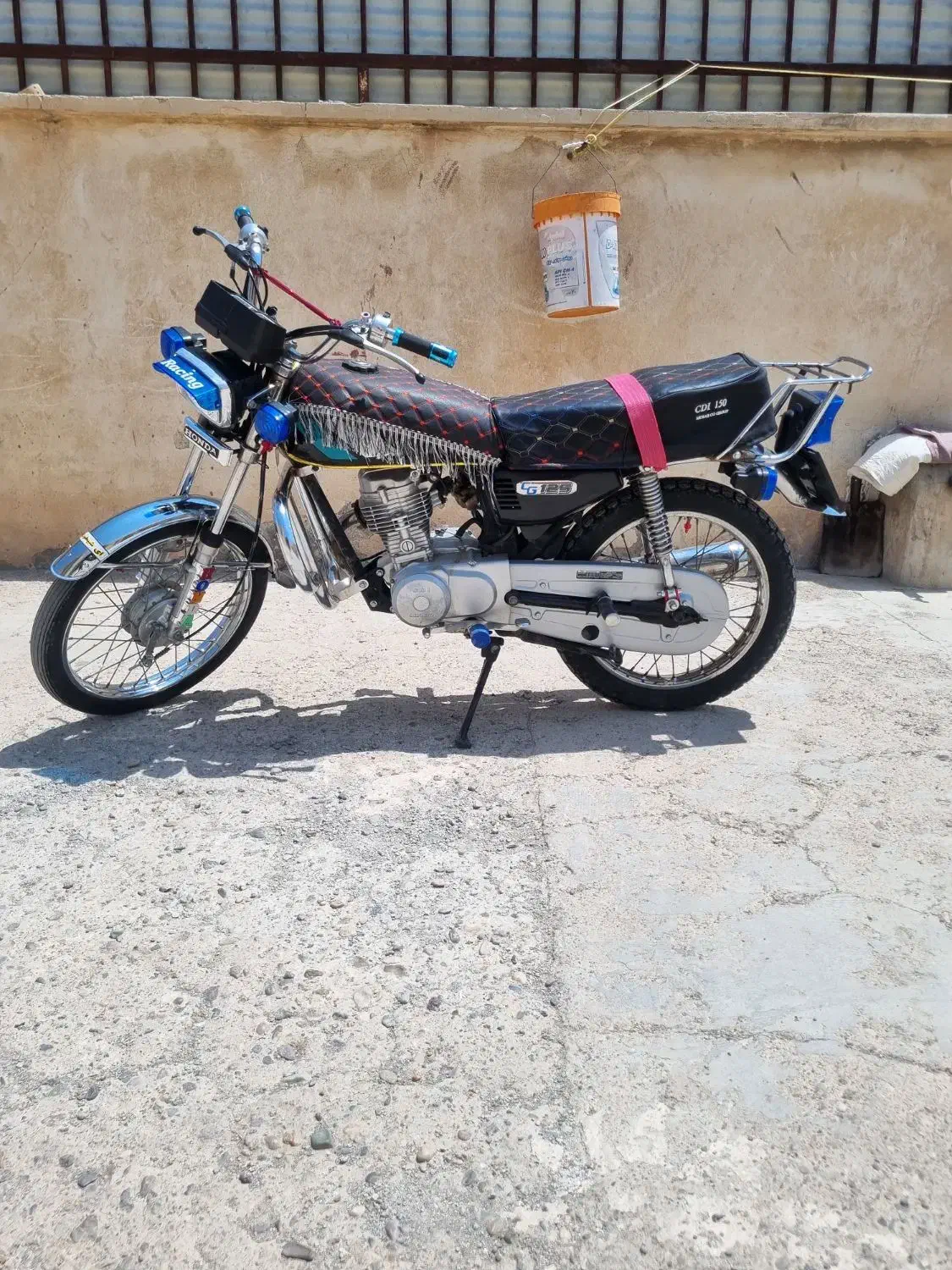 موتور هوندا ۱۲۵|موتورسیکلت|شال, |دیوار