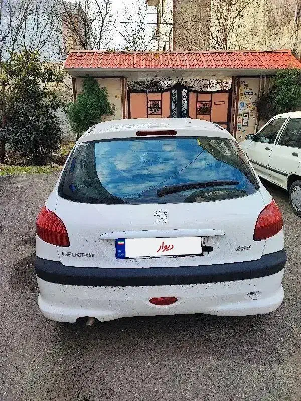 پژو 206 تیپ 2 مدل 1390 - فنی عالی|خودرو سواری و وانت|لنگرود, |دیوار