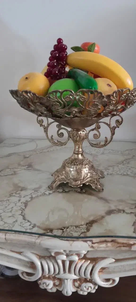 جامیوه ای برنزی قشنگ|ظروف سرو و پذیرایی|بهارستان, |دیوار