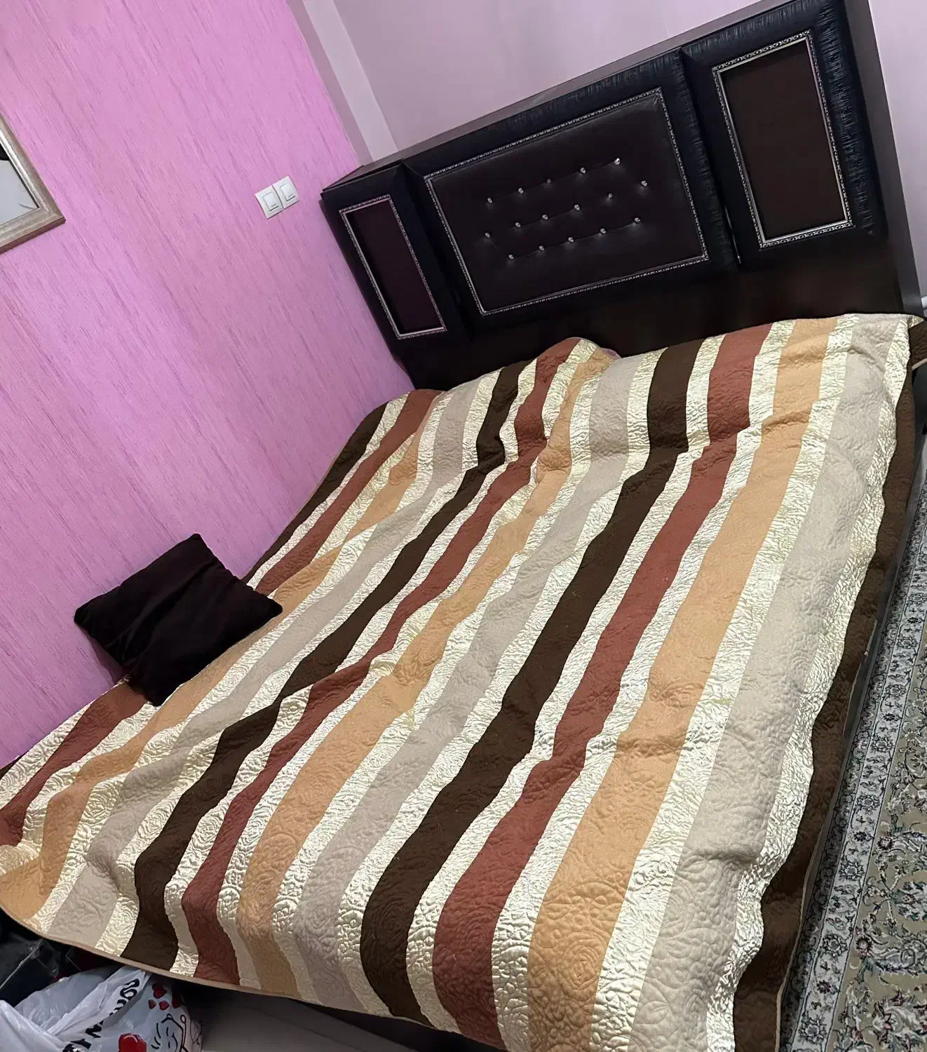 سرویس خواب دونفره|تخت و سرویس خواب|شیراز, قصرالدشت|دیوار