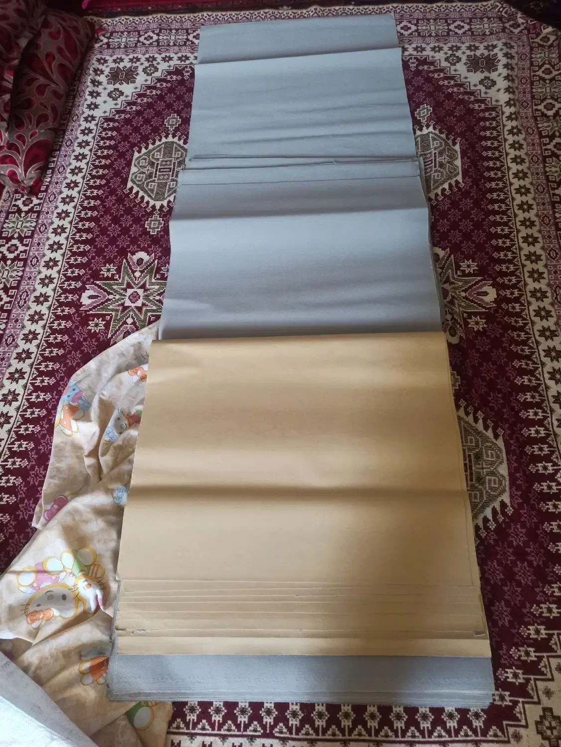 فروش 50 عدد پارچه پشت چسبی|لوازم خیاطی و بافتنی|فردیس, منظریه|دیوار