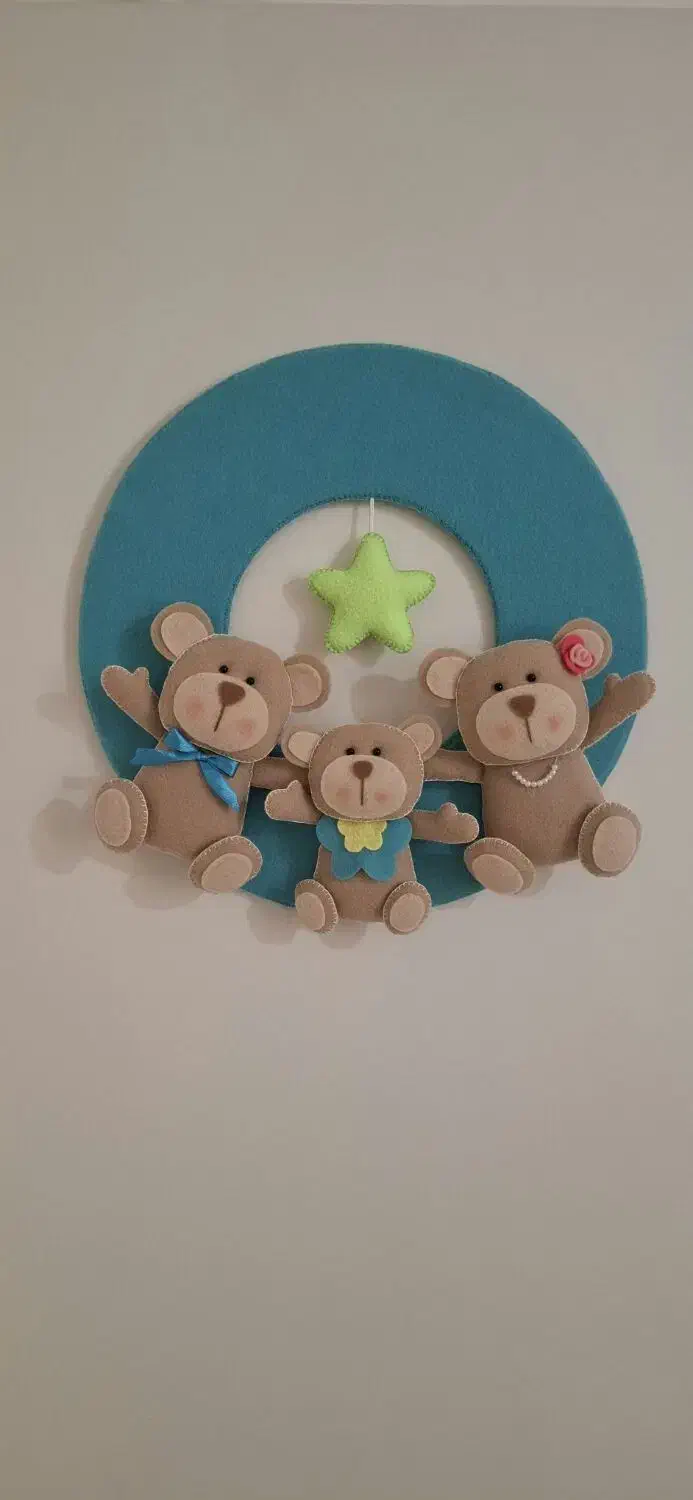 آویز نمدی|اسباب و اثاث بچه|گنبد کاووس, |دیوار