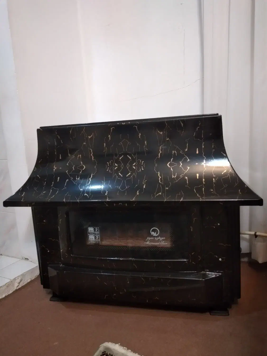 بخاری مرواریدسوز|بخاری، هیتر، شومینه|رشت, رودباری|دیوار