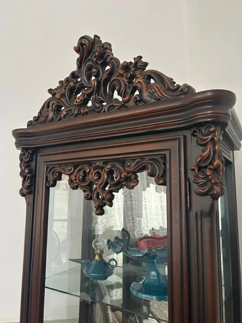 ویترین چوب راش|بوفه، ویترین، کنسول|قم, سالاریه|دیوار