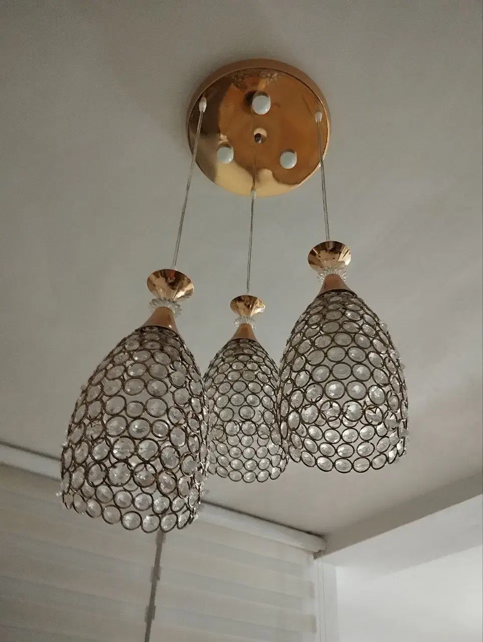 لوستر با هالوژن|لوستر و چراغ آویز|سنقر, |دیوار