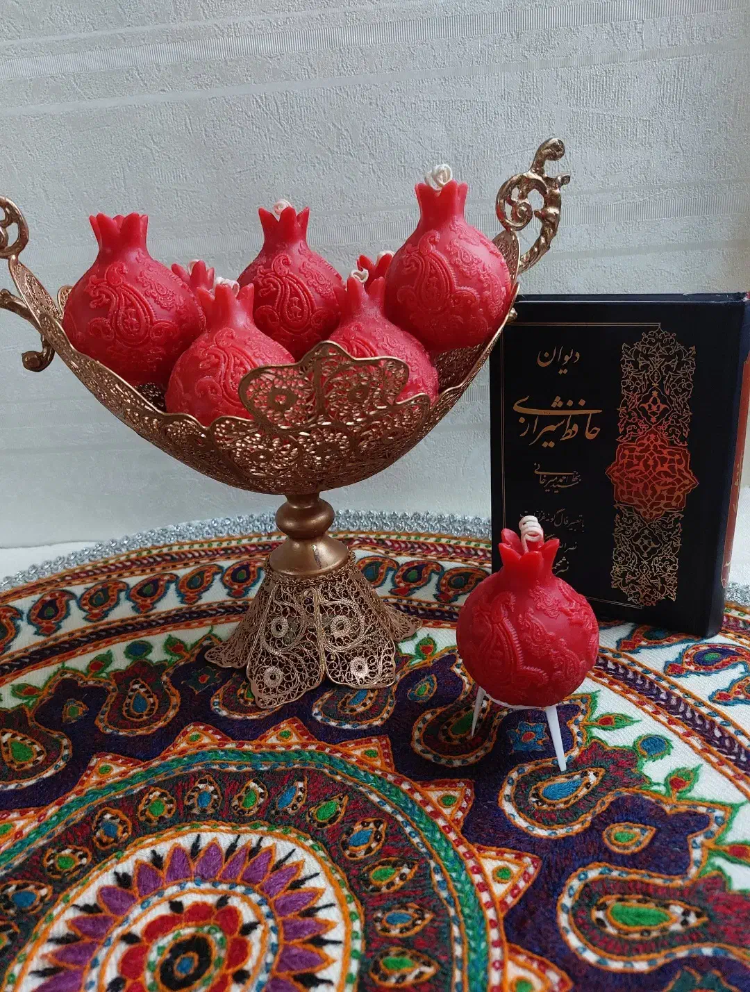 شمع یلدایی|صنایع دستی و سایر لوازم تزئینی|رفسنجان, |دیوار