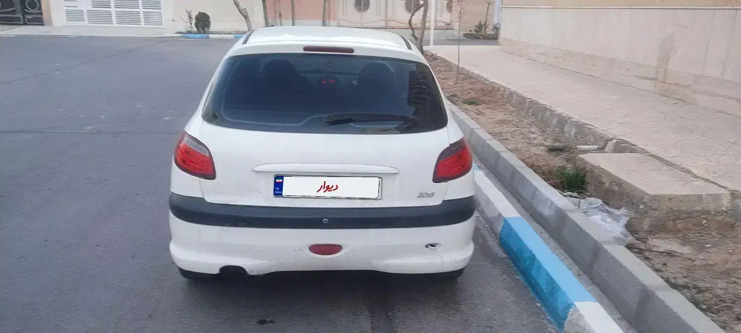 ۲۰۶ مدل ۹۴ تیپ ۵|خودرو سواری و وانت|شاهینشهر, شهرک میلاد|دیوار