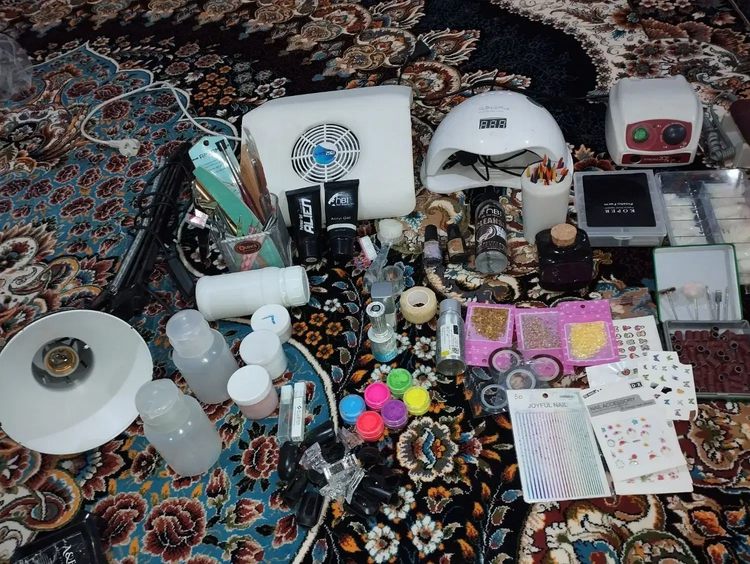 وسایل کاشت ناخن|حراج|خرم‌آباد, |دیوار