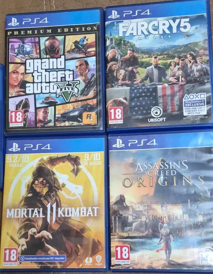 دیسک بازی PS4|کنسول، بازی ویدئویی و آنلاین|رشت, خمیران زاهدان|دیوار