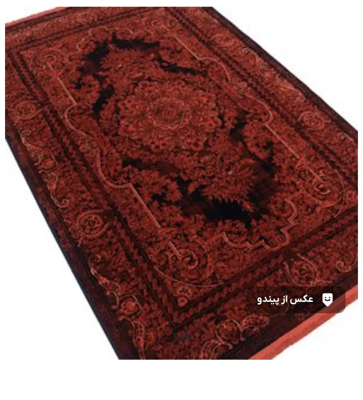 فرش ماشینی ۶ متری کرامتیان زمینه لاکی|فرش|قدس, شهرقدس|دیوار