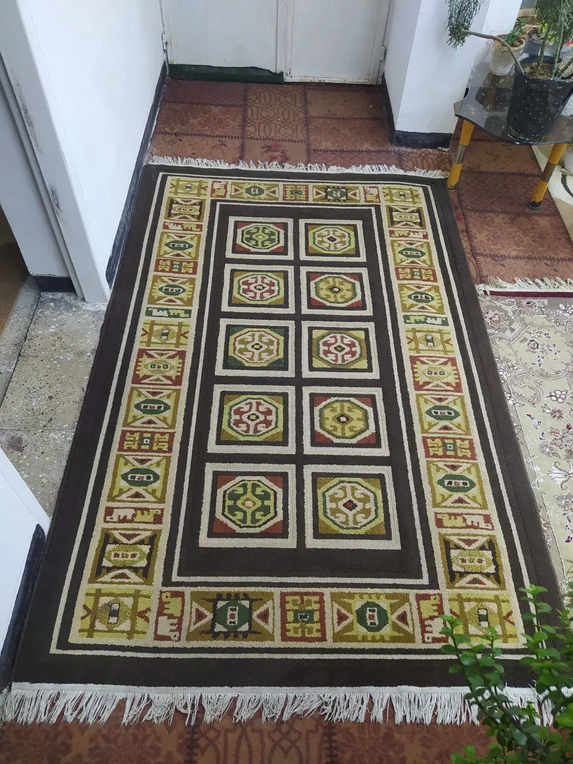 فرش|فرش|شیراز, تندگویان|دیوار