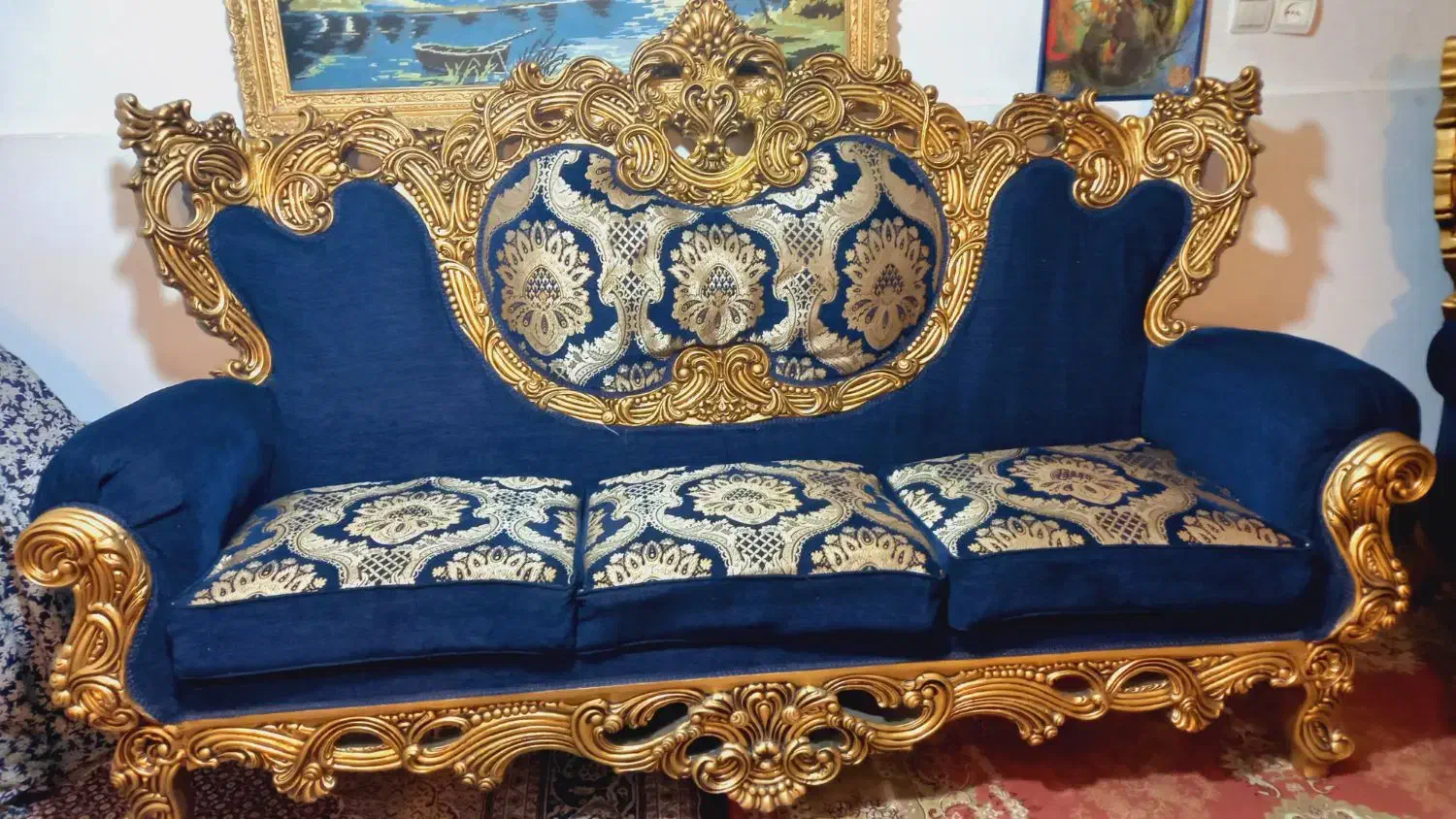 مبل.    استیل      سلطنتی.   آک.  محکم وسالم|مبلمان خانگی و میز عسلی|ملایر, |دیوار