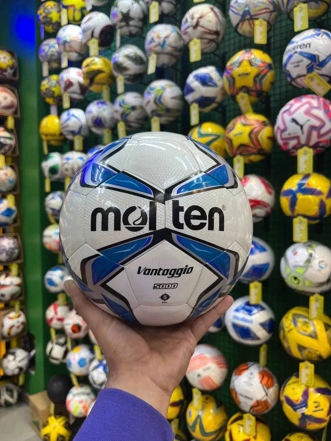 توپ فوتبال مولتن ونتجیو 5000 پرسی|ورزشهای توپی|تهران, منیریه|دیوار