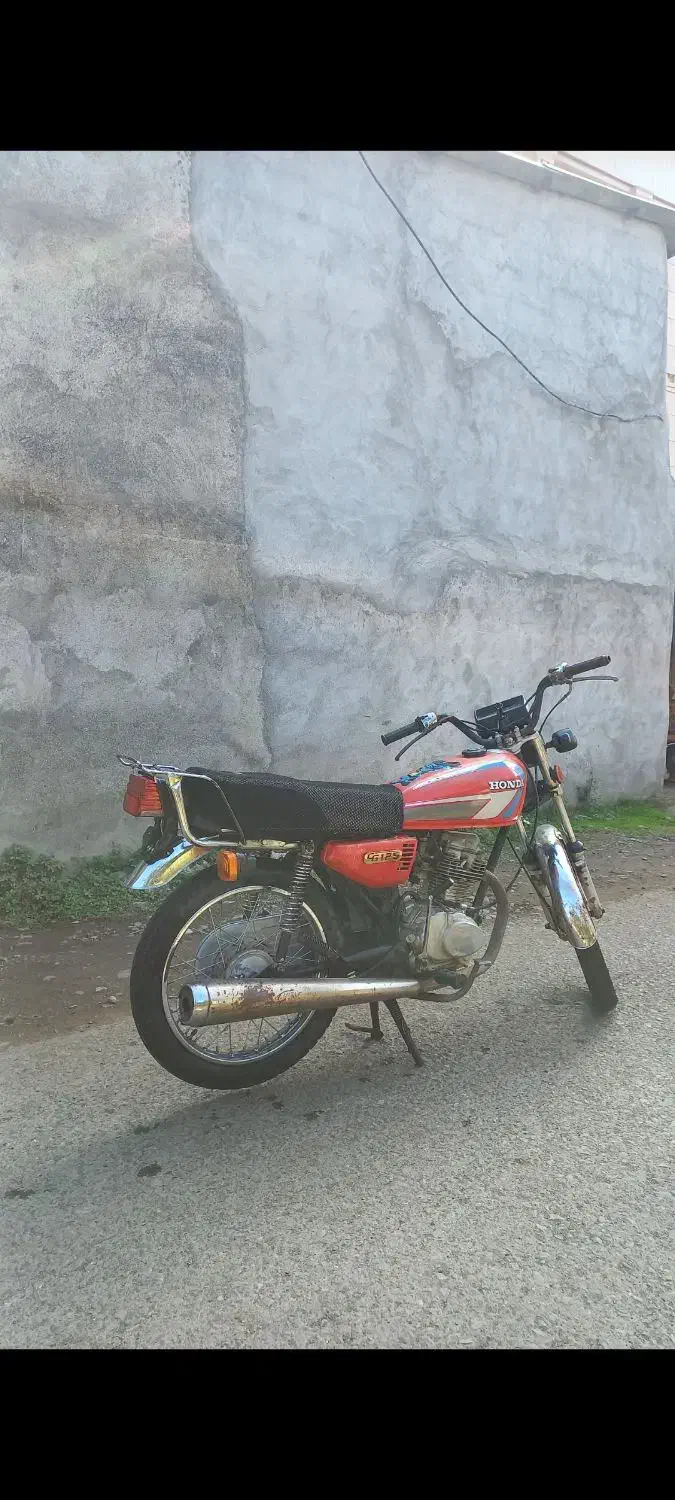 موتور هوندا ۱۲۵ مزایده|موتورسیکلت|تالش, جوکندان|دیوار