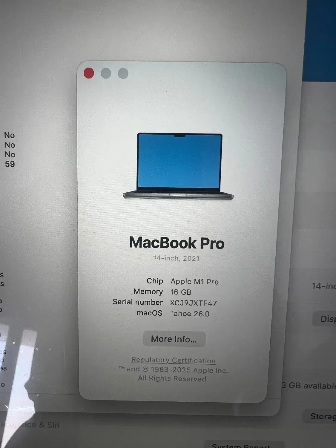 مکبوک پرو ۲۰۲۱ مدل M1pro هارد ۵۱۲. MacBook pro|رایانه همراه|تهران, دریاچه شهدای خلیج فارس|دیوار