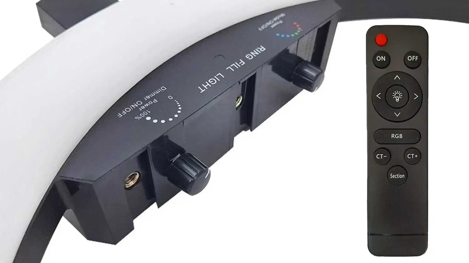 رینگ لایت mj18 همراه پایه|لوازم جانبی موبایل و تبلت|مشهد, امین آباد|دیوار