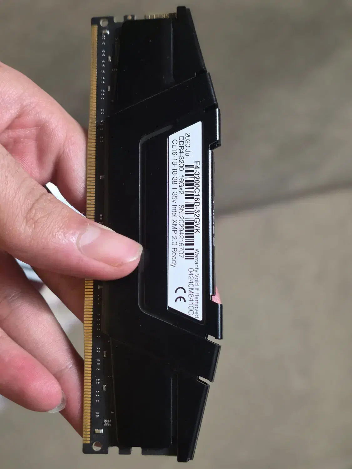 رم ۳۲ گیگ g skill ddr4  3200|قطعات و لوازم جانبی رایانه|اصفهان, خواجو|دیوار