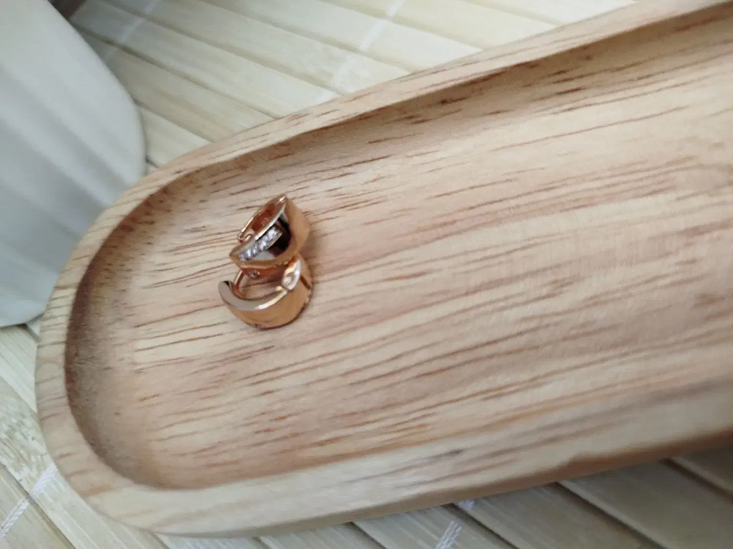 گوشواره روزمره ژوپینگ آبکاری طلا|بدلیجات|قم, در بهشت|دیوار