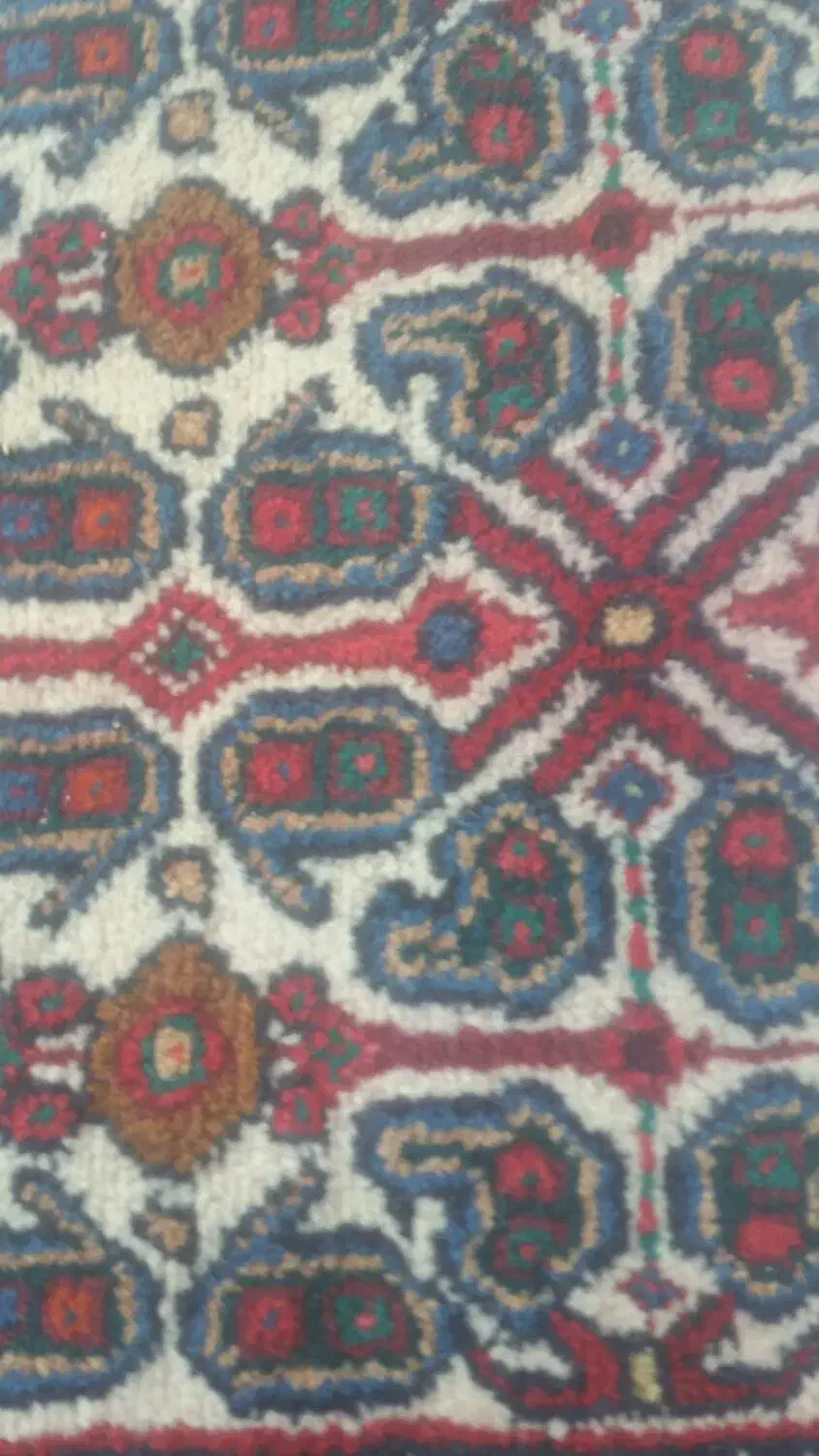 فرش دستباف سنندج طرح بته سایز پشتی|فرش|شهریار, شهریار|دیوار