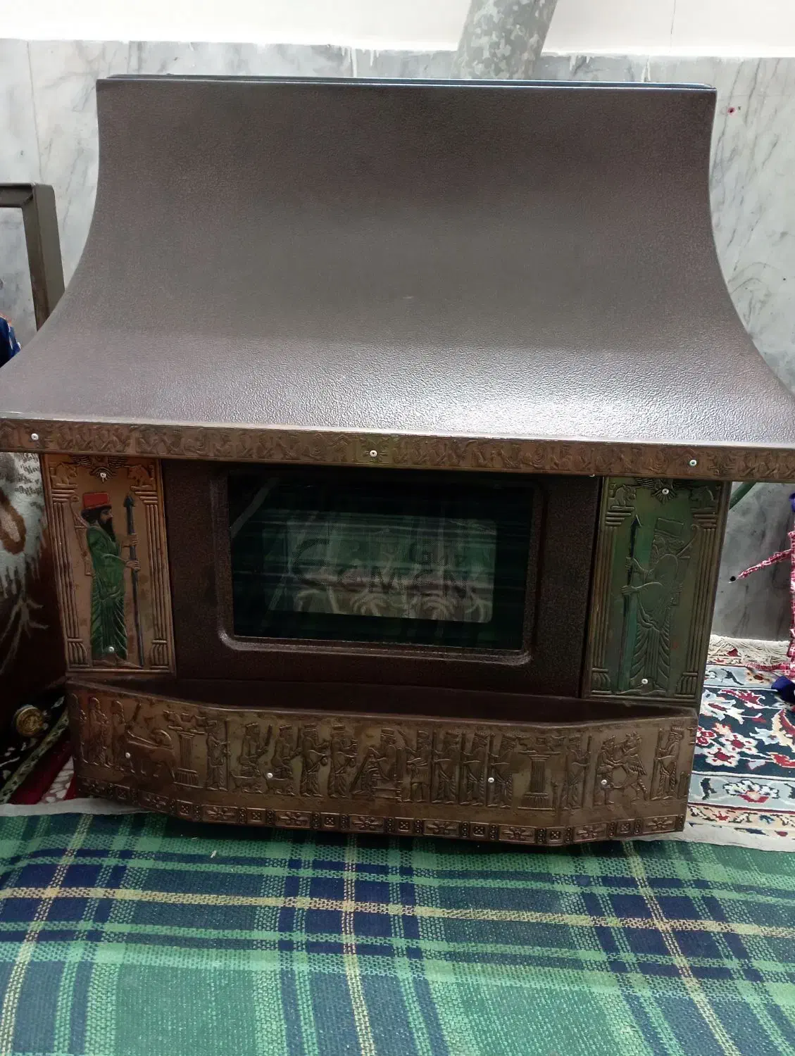 بخاری شومینه|بخاری، هیتر، شومینه|جهرم, |دیوار