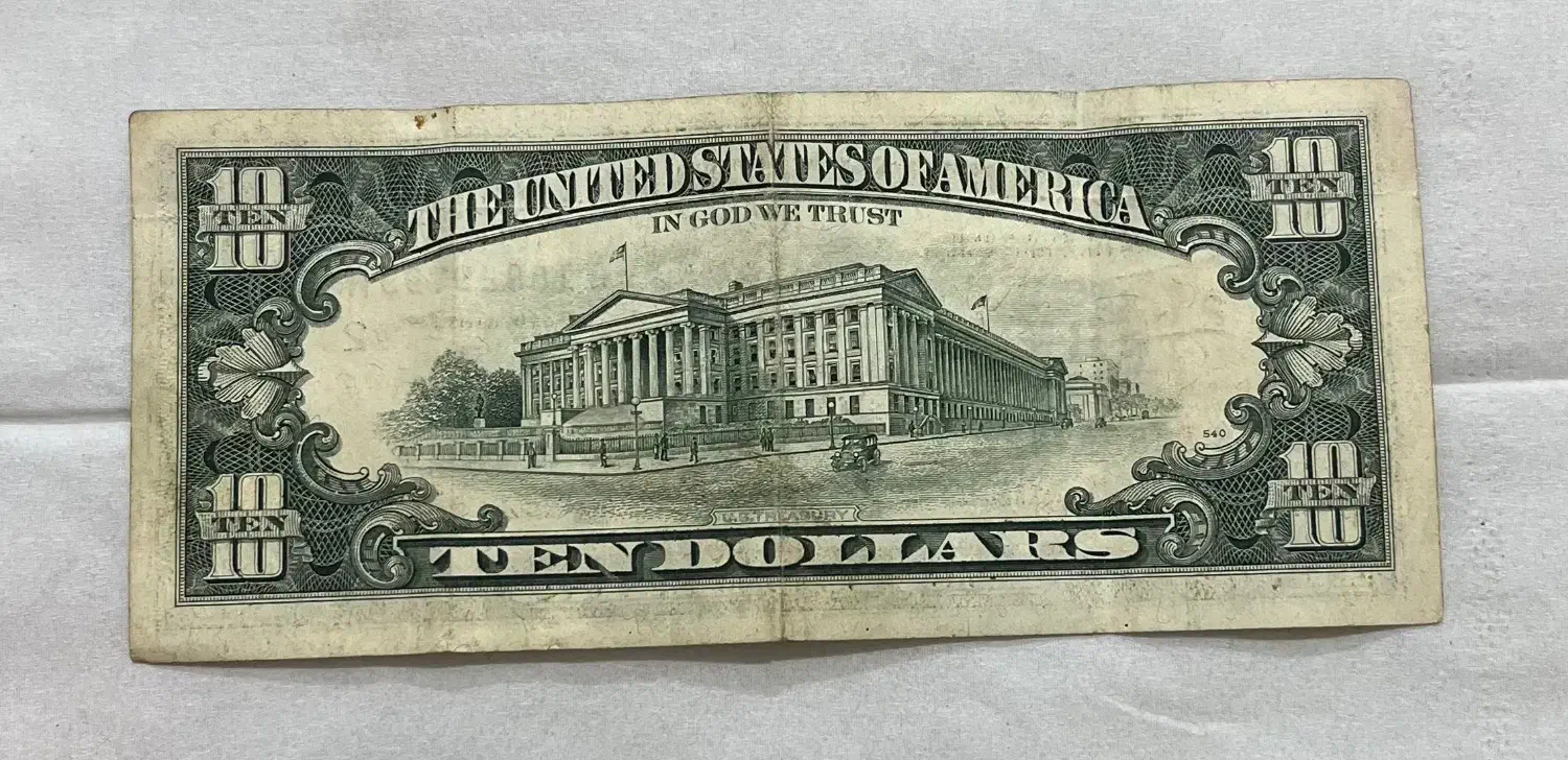 ده دلاری کلکسیونی|کلکسیون سکه، تمبر، اسکناس|شهریار, شهریار|دیوار