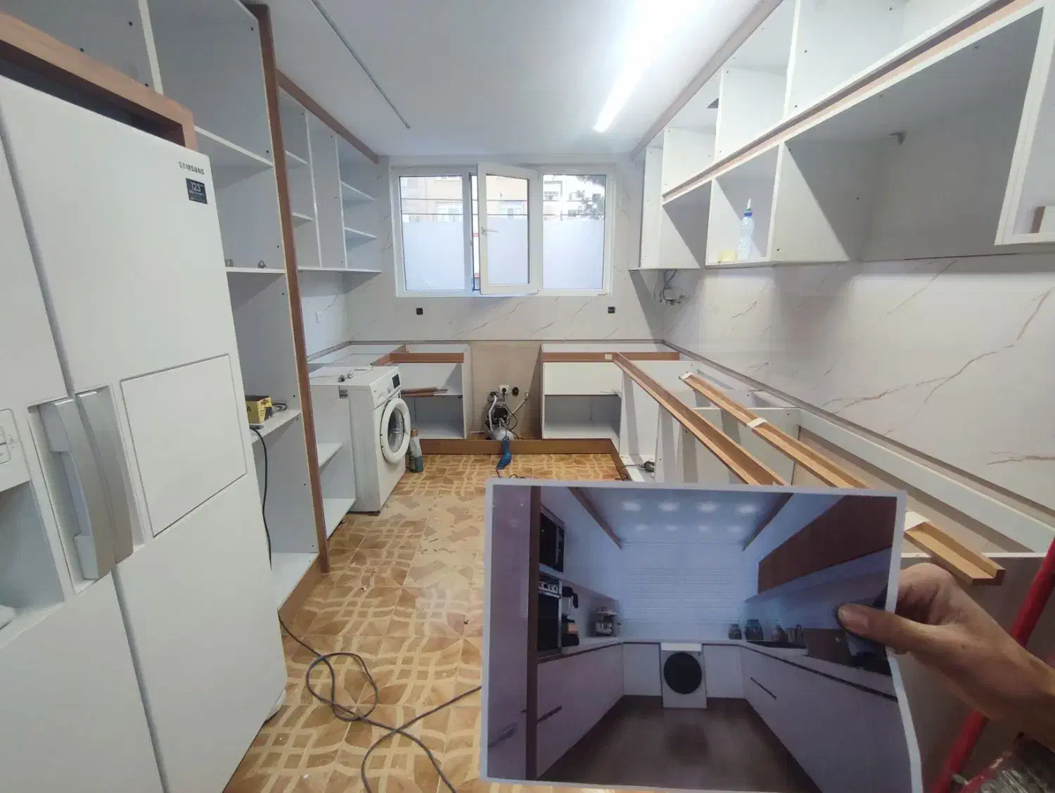 اجرای کابینت ام دی اف متری 8/200|خدمات پیشه و مهارت|شاهینشهر, حاجی آباد|دیوار