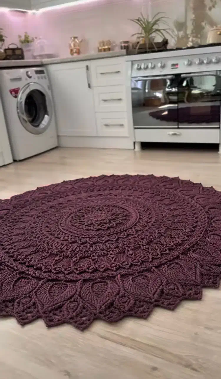 فرشینه دستبافت ماندلا بافی|گلیم، جاجیم، گبه|تهران, گلستان (شهرک راه آهن)|دیوار