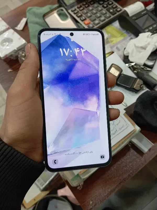 گوشی سامسونگ a55 تمیز|موبایل|دزفول, |دیوار