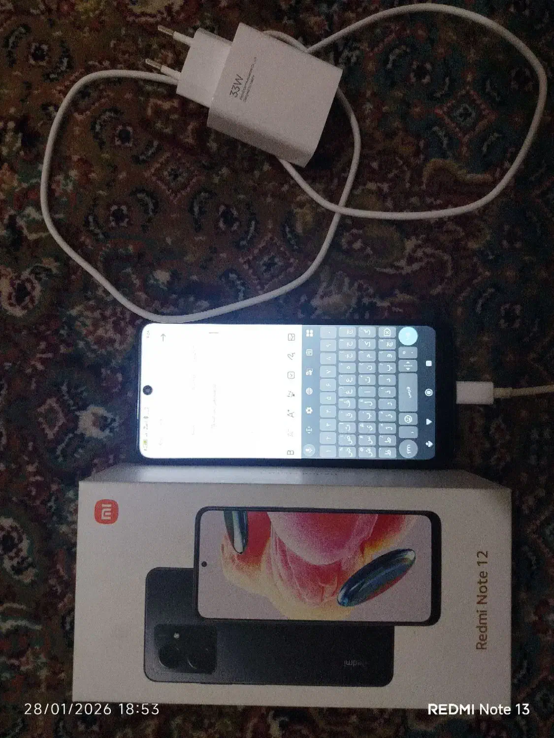 ردمی نوت ۱۲|موبایل|نهاوند, |دیوار