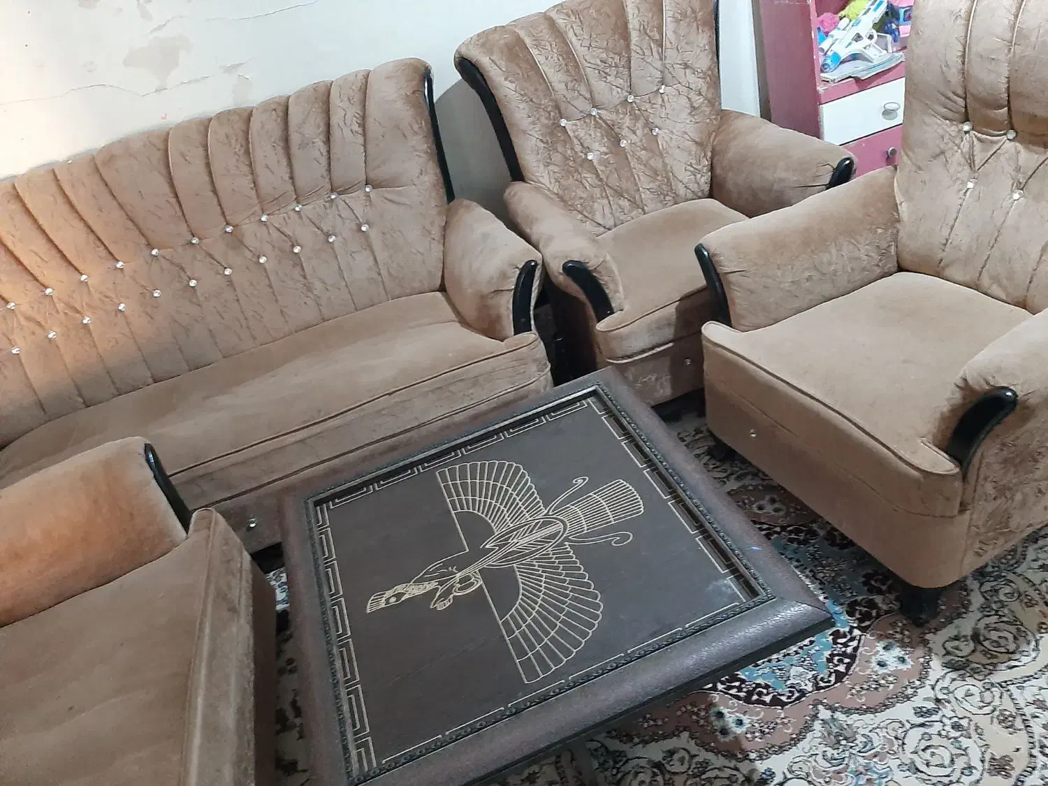 مبل  هفت نفره|مبلمان خانگی و میز عسلی|لردگان, |دیوار