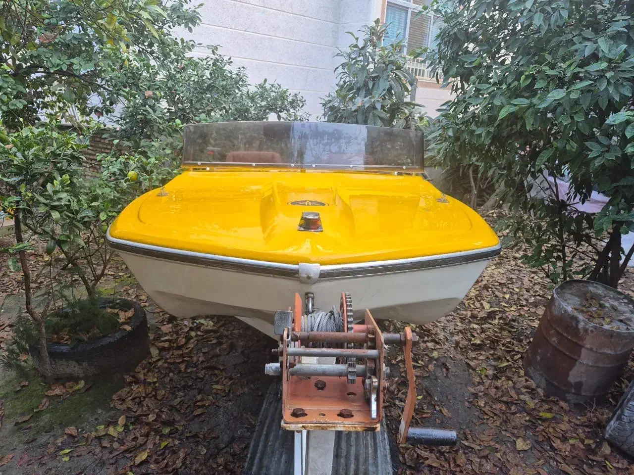 قایق یاماها بدون موتور|قایق و سایر وسایل نقلیه|چابکسر, |دیوار