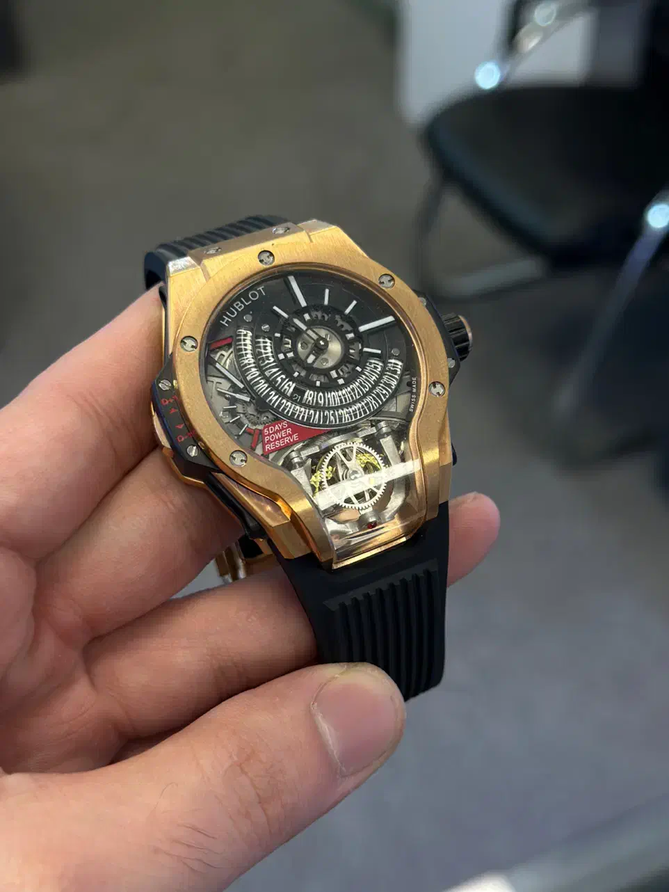 ساعت هابلوت جمجمه اصلی موتور سوئیس(اقساط بدون سود)|ساعت|کرج, اتحاد|دیوار