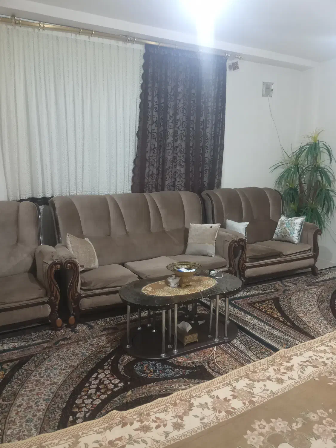 مبل وعسلی|مبلمان خانگی و میز عسلی|کنگاور, |دیوار