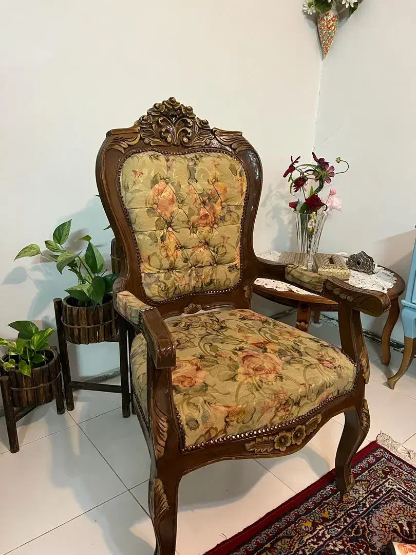 مبل استیل 9 نفره بارنگ زیبا|مبلمان خانگی و میز عسلی|شیراز, باهنر|دیوار