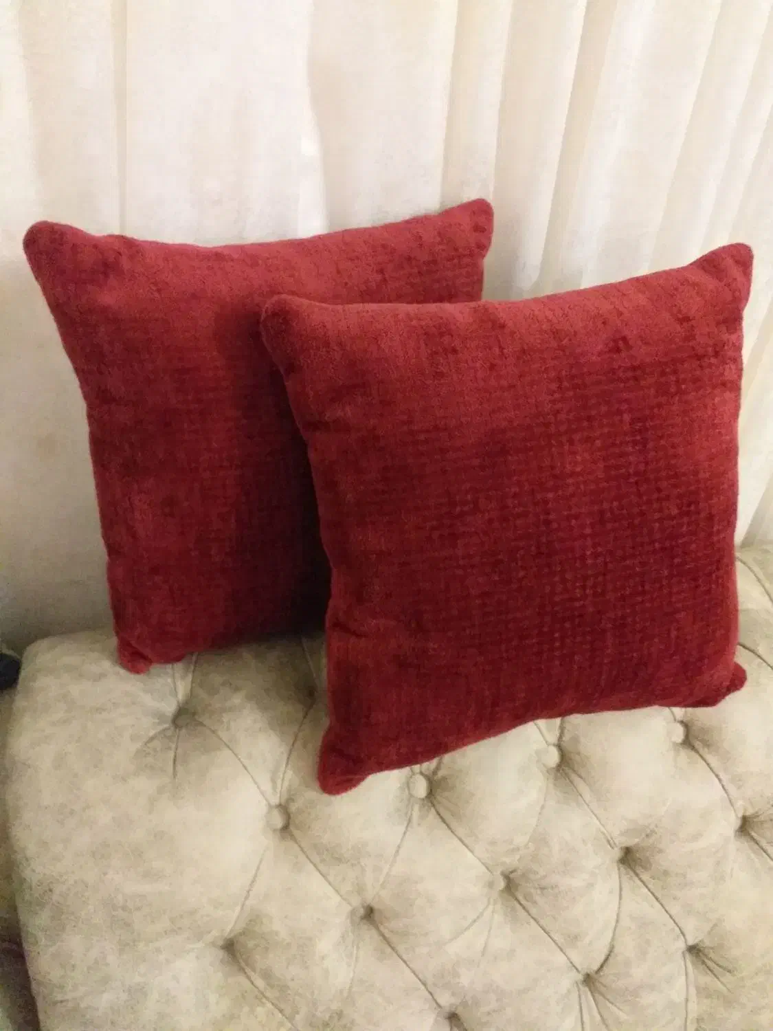 ۲ عدد کوسن|رختخواب، بالش، پتو|تهران, علم و صنعت|دیوار