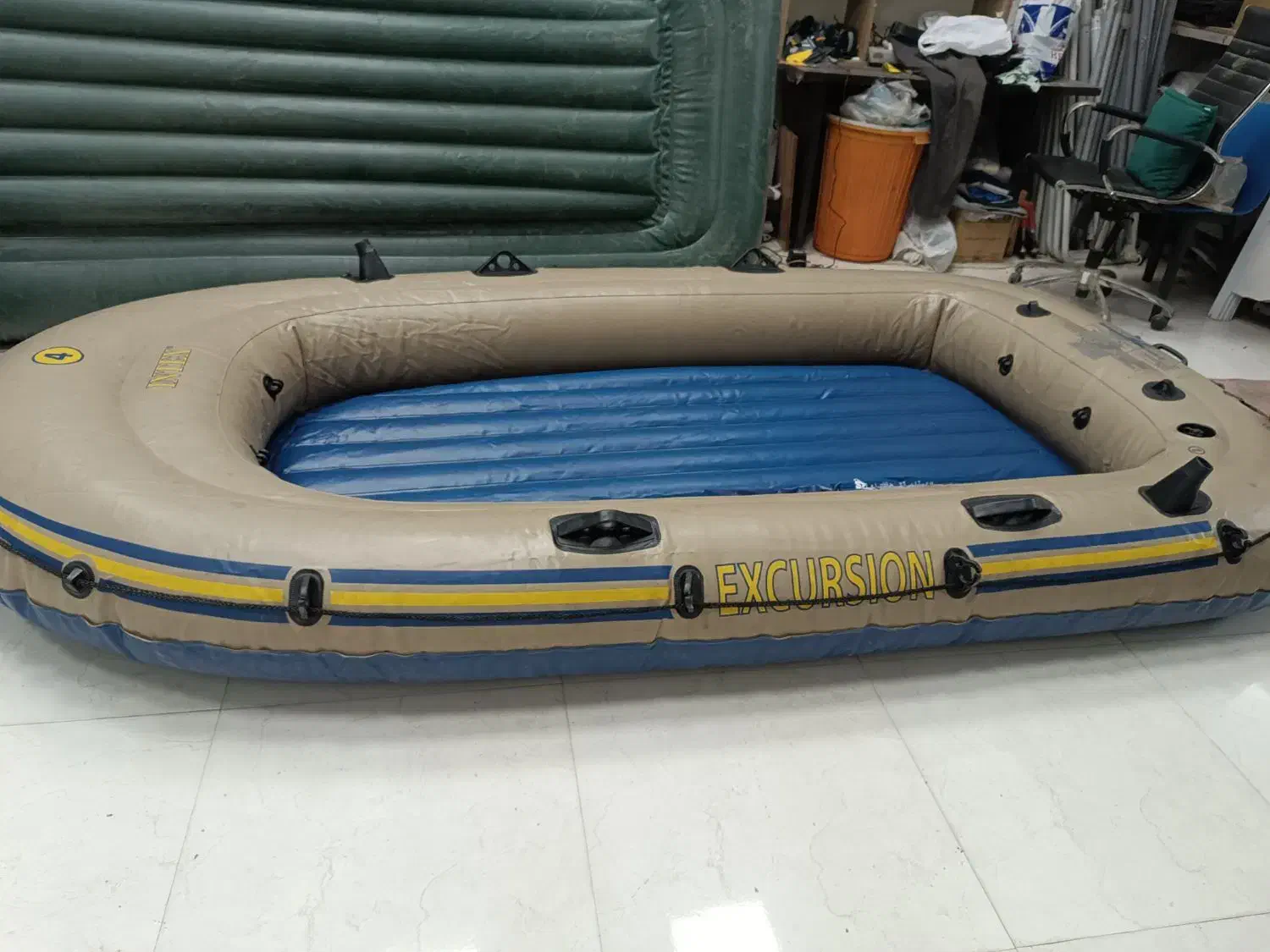 قایق بادی چهار نفره اینتکس|قایق و سایر وسایل نقلیه|اسلامشهر, شهرک قائمیه|دیوار