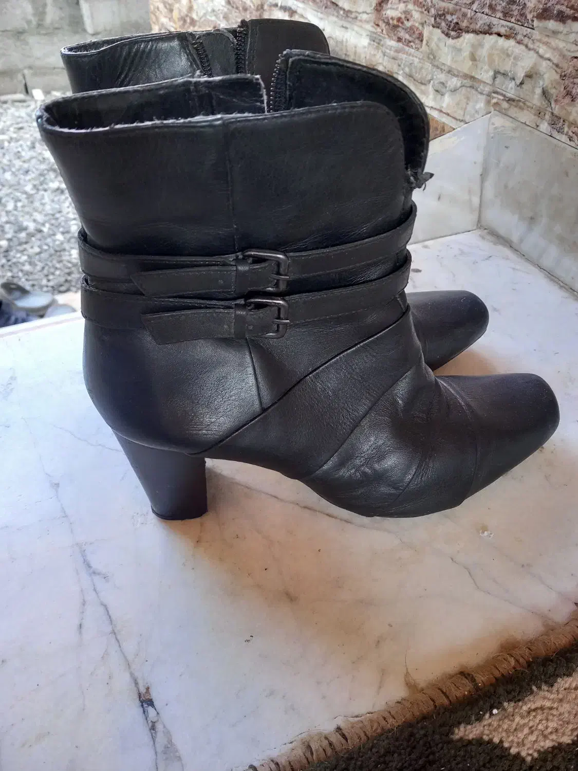 نیم بوت تمام چرم سایز ۳۹|کیف، کفش، کمربند|خرمآباد (تنکابن), |دیوار