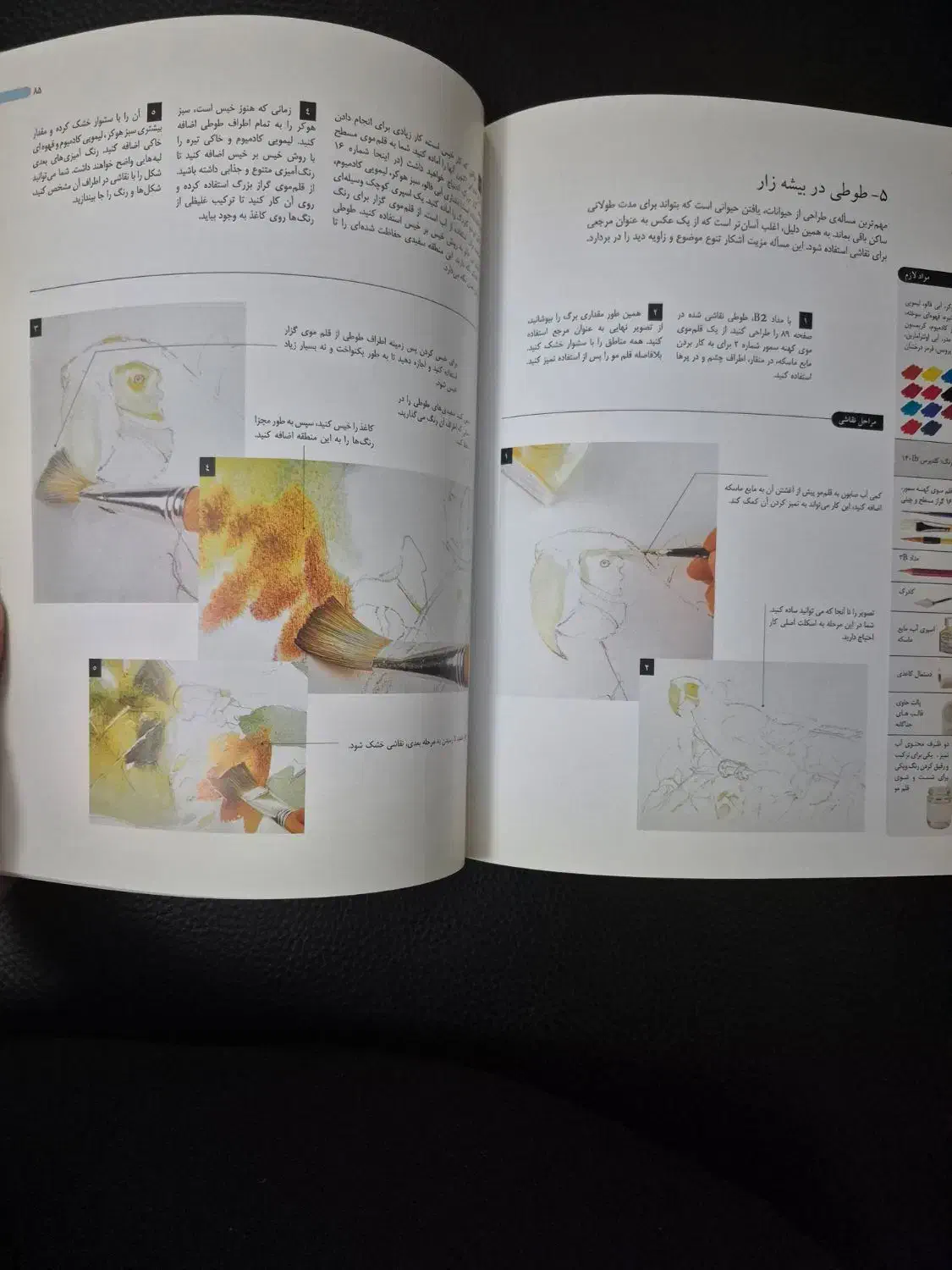 کتاب آموزش آبرنگ|کتاب و مجله آموزشی|تهران, پرستار|دیوار