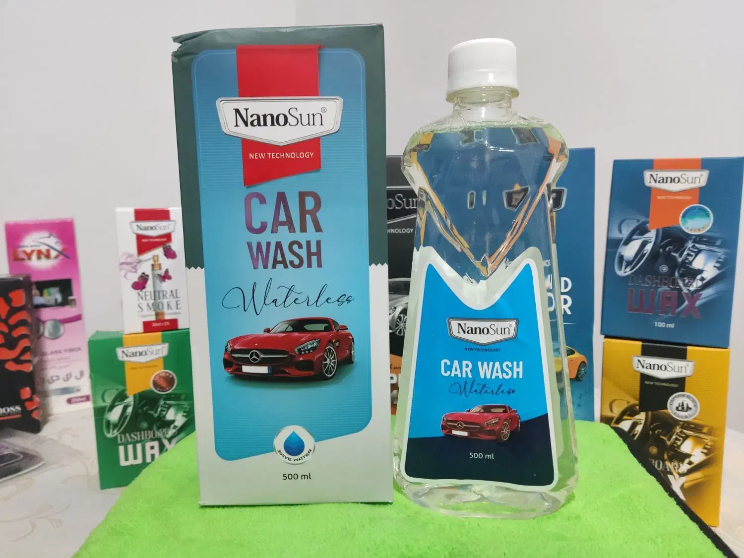 شامپو بدون آب خودرو واترلس  نانوسان فقط ۲۷۹|مواد شوینده و دستمال کاغذی|محمدیه-قزوین, |دیوار