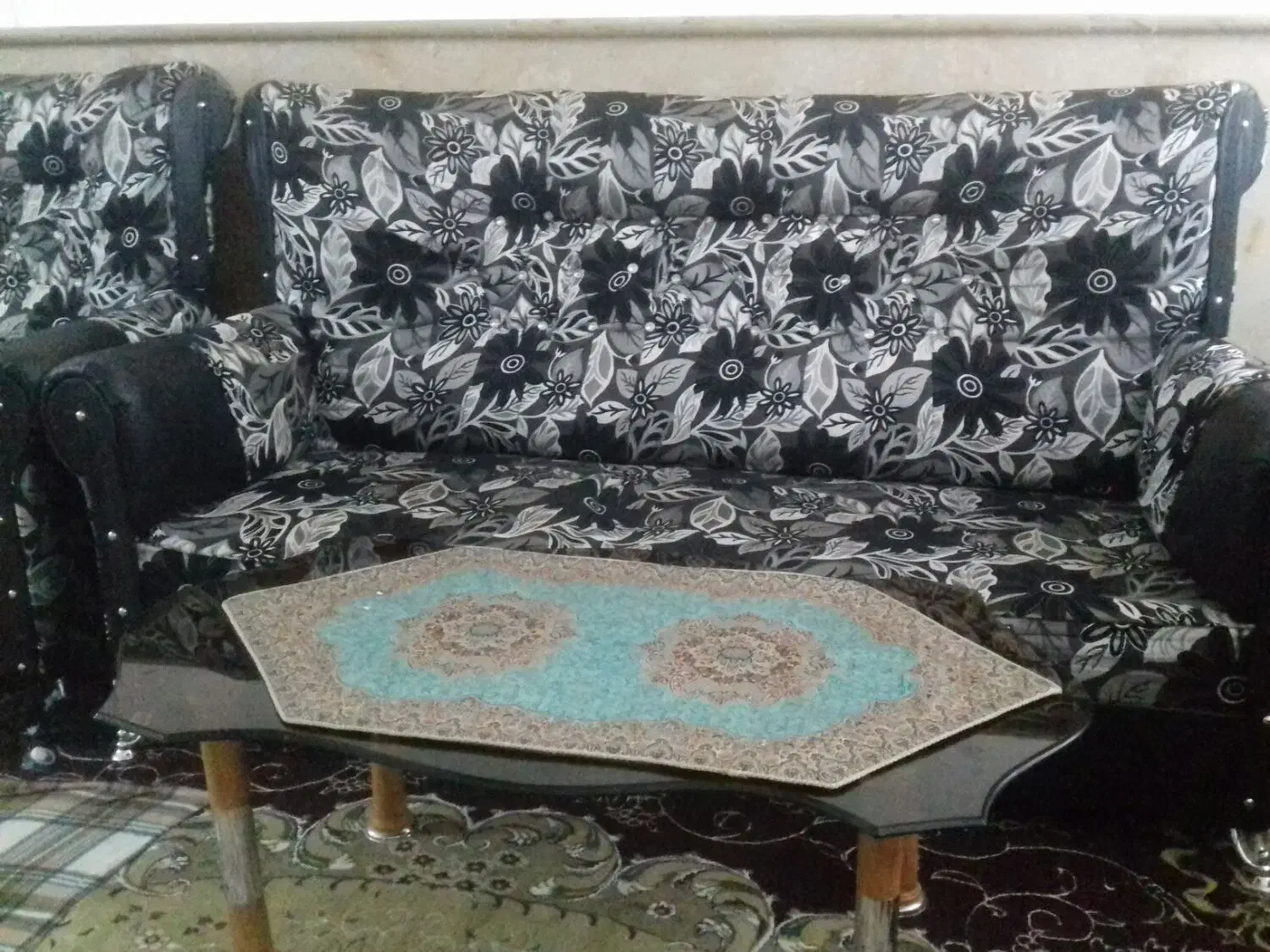 مبل 7نفره|مبلمان خانگی و میز عسلی|خوی, |دیوار