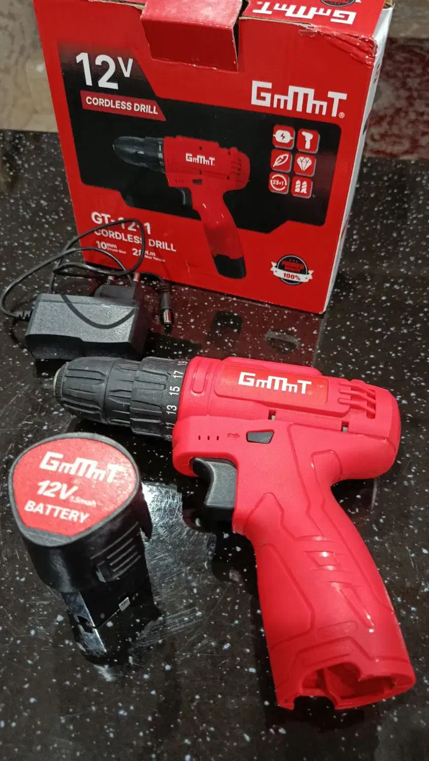 پیچ گوشتی شارژی لیتیومی 12 ولت|ابزارآلات|اهواز, کمپلو جنوبی|دیوار