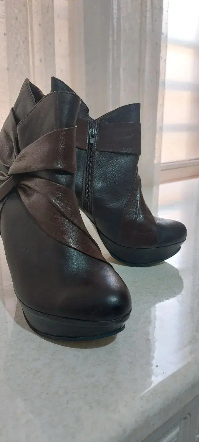 کفش مجلسی چرمی|کیف، کفش، کمربند|ری, جوانمرد قصاب|دیوار