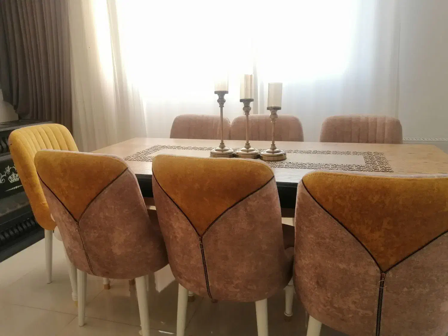 میز ناهارخوری|میز و صندلی غذاخوری|شهرکرد, |دیوار