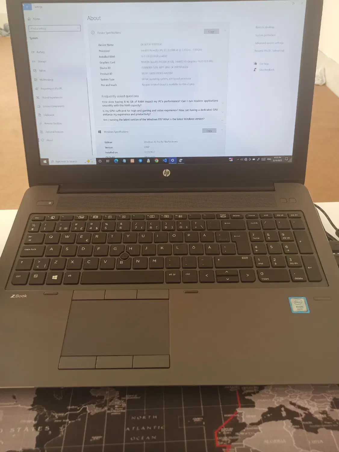 Hp zbook لپتاب|رایانه همراه|مهاباد (آذربایجان غربی), |دیوار