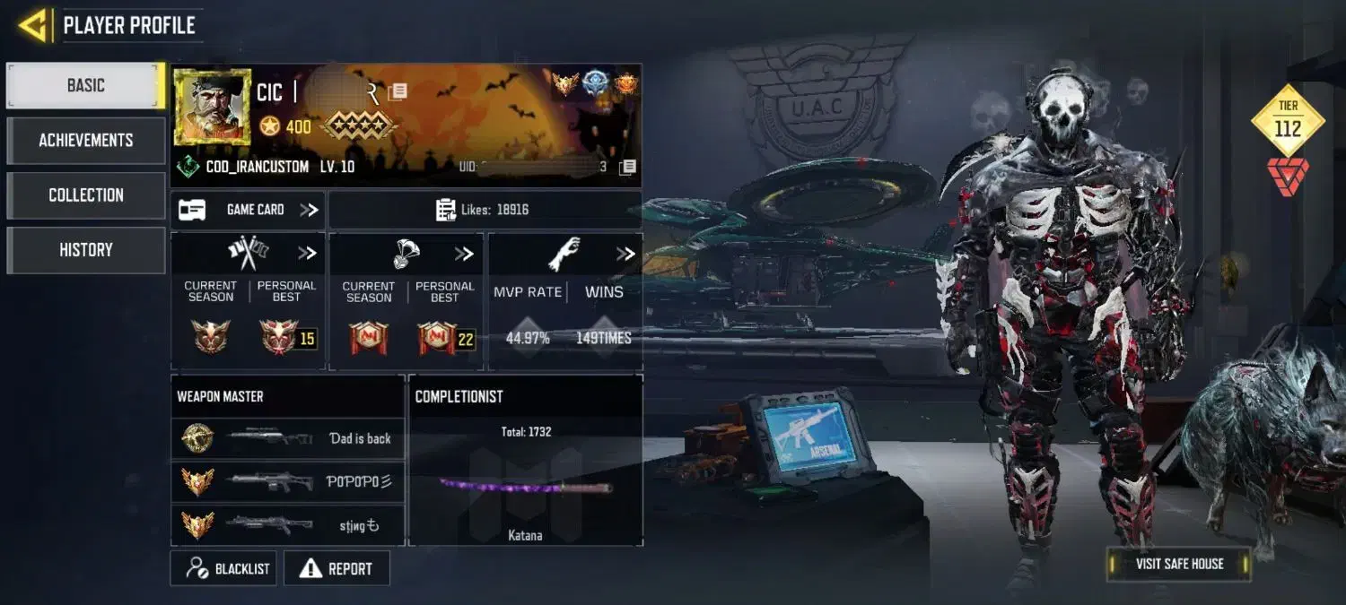 اکانت کلاف فقت حضوری|کنسول، بازی ویدئویی و آنلاین|مرند, |دیوار