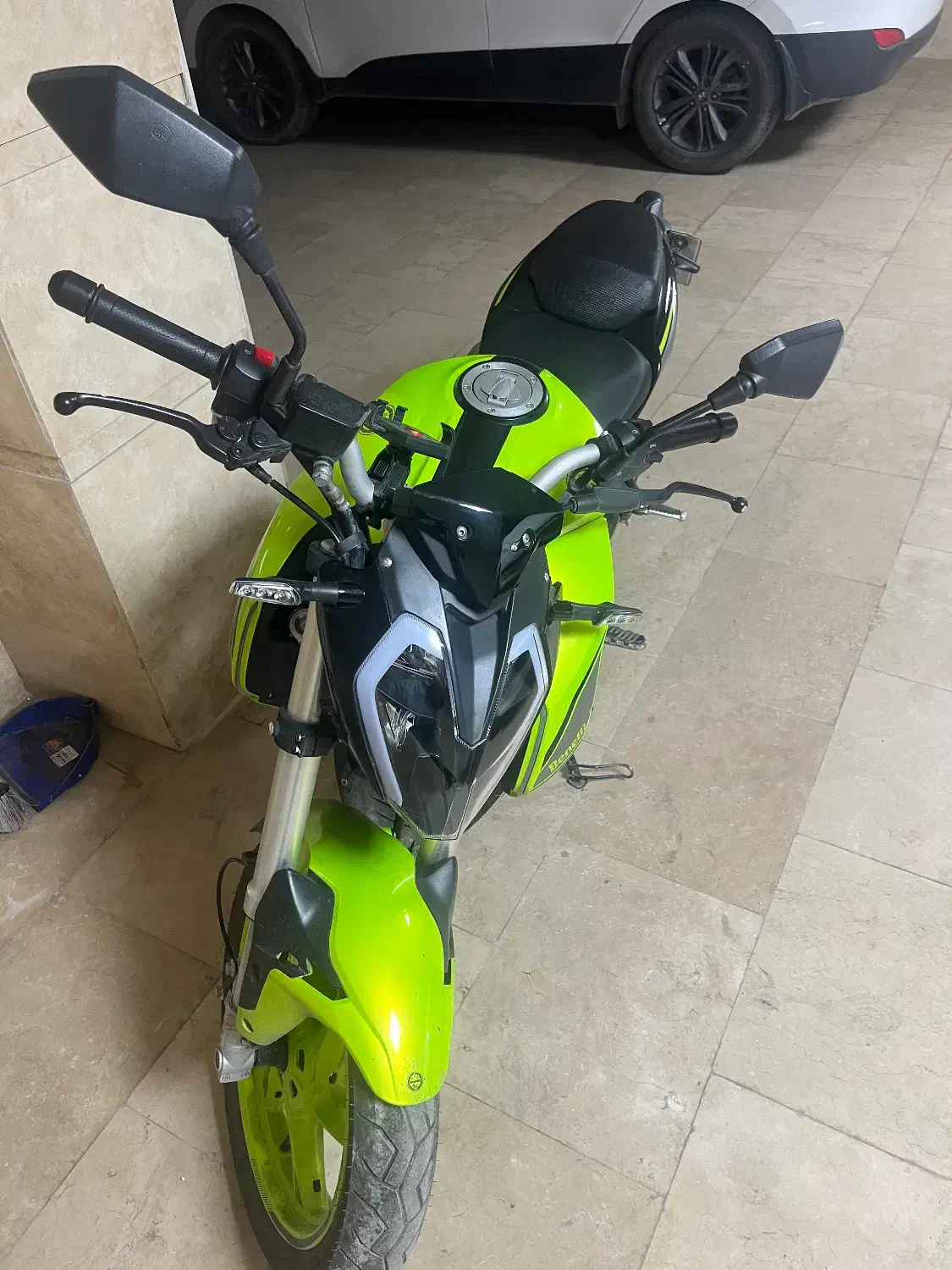 بنلی ۱۸۰ سبز فسفری|موتورسیکلت|رشت, دیلمان|دیوار